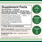 Double Wood Albahaca Sagrada Tulsi Holixer 250 mg 60 Cápsulas