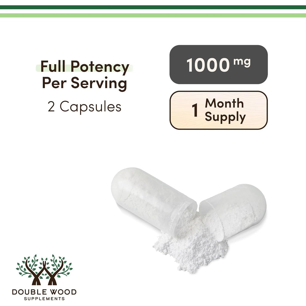 Double Wood Inositol 1000 mg 60 Cápsulas