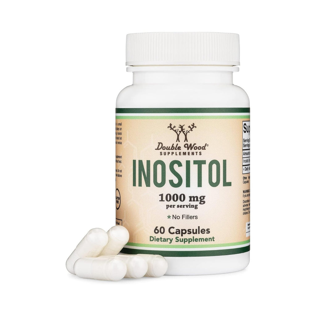 Double Wood Inositol 1000 mg 60 Cápsulas