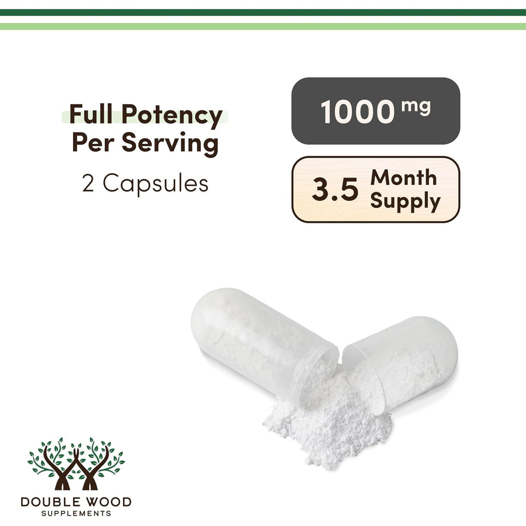 Double Wood NAC N-acetil Cisteína 500 mg 210 Cápsulas