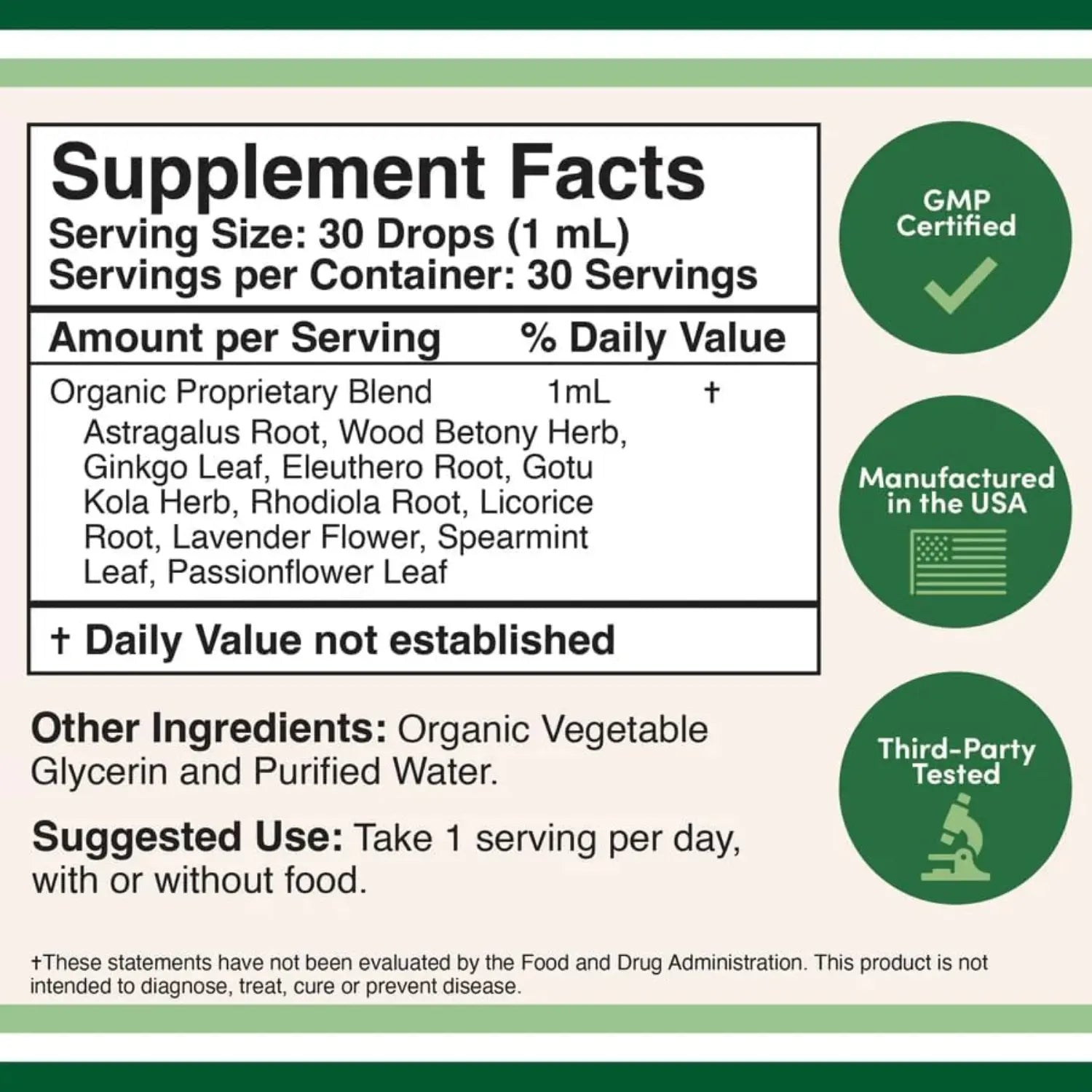 DOUBLE WOOD AdrenalSupport Apoyo Suprarrenal Gotas 30mL sfn