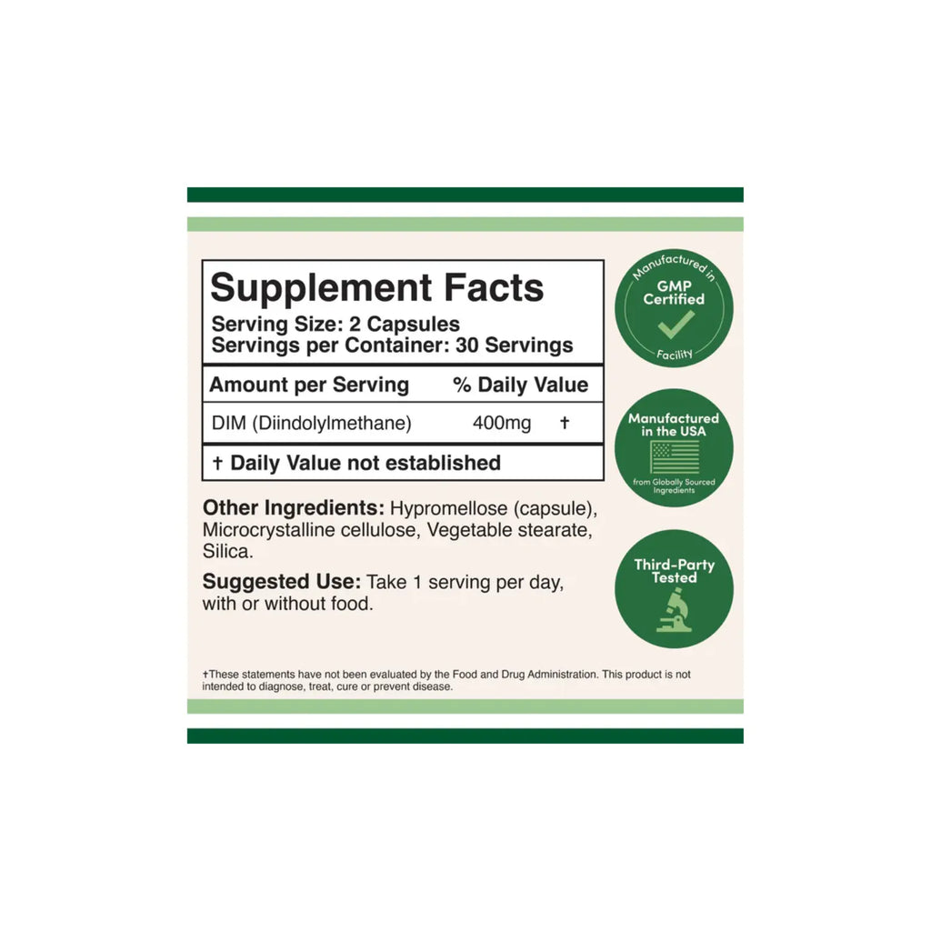 Double Wood Dim Tratamiento Hormonal Para Adulto 60caps