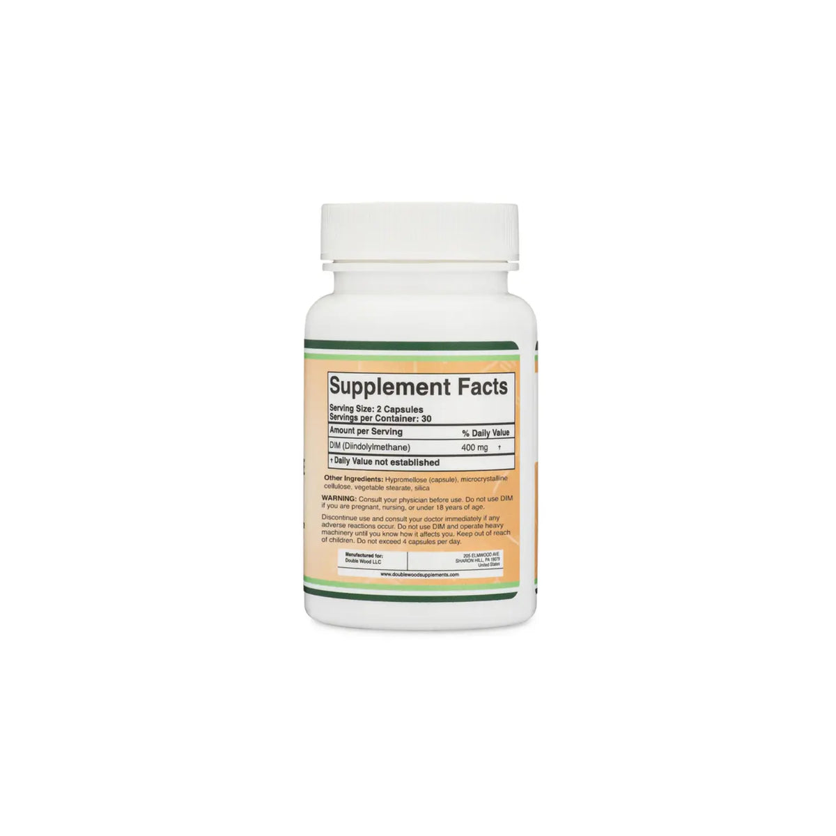 Double Wood Dim Tratamiento Hormonal Para Adulto 60caps