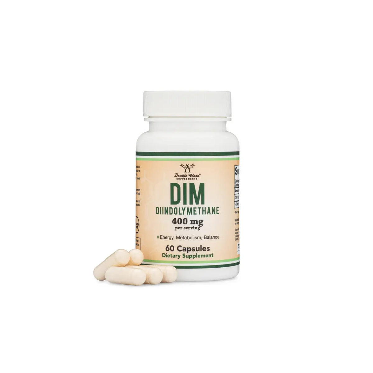 Double Wood Dim Tratamiento Hormonal Para Adulto 60caps