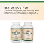 Double Wood Óxido Nítrico con Nitrosigine, L-Arginina y L-Citrulina 1500 mg Cápsulas