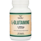 Double Wood L-Glutamina 1000 mg 120 Cápsulas