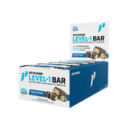 1st Phorm Level-1 Barra de Proteína 63 g, Sabor Chocolate Chip Cookie Dough, Caja con 15 Piezas