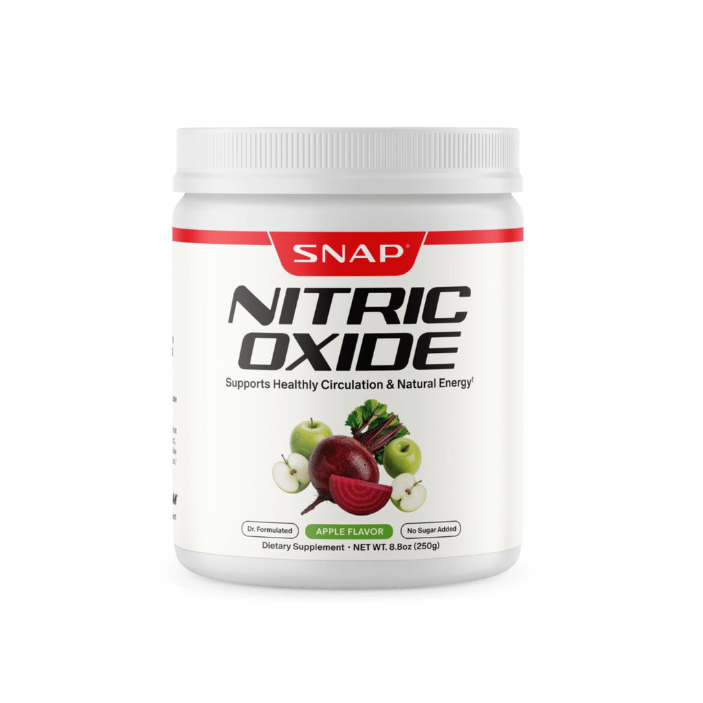 Snap Supplements Nitric Oxide Organic Beets Polvo 250 g Manzana