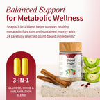 Snap Supplements Blood Sugar 60 Cápsulas
