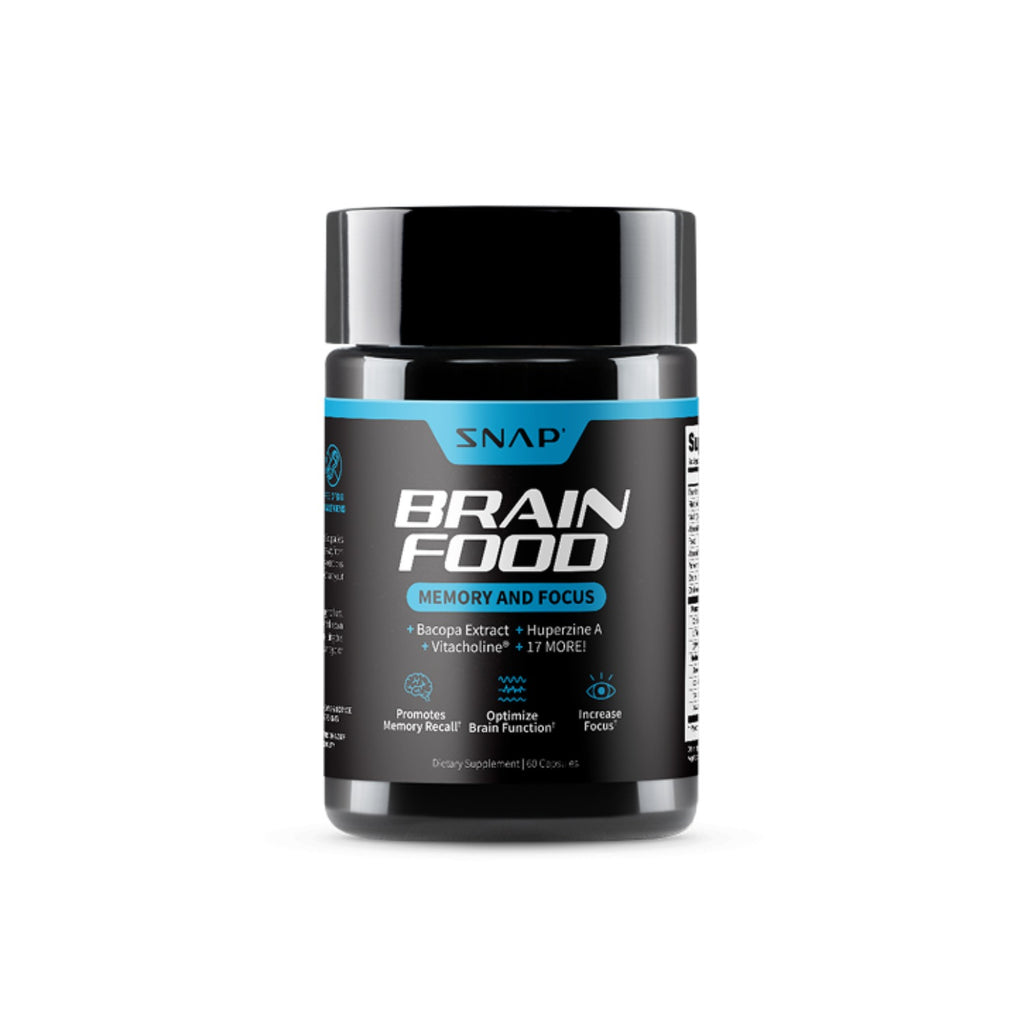 Snap Supplements Brain Food 60 Cápsulas