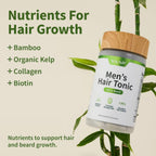 Snap Supplements Hairtonic para Hombre 60 Cápsulas