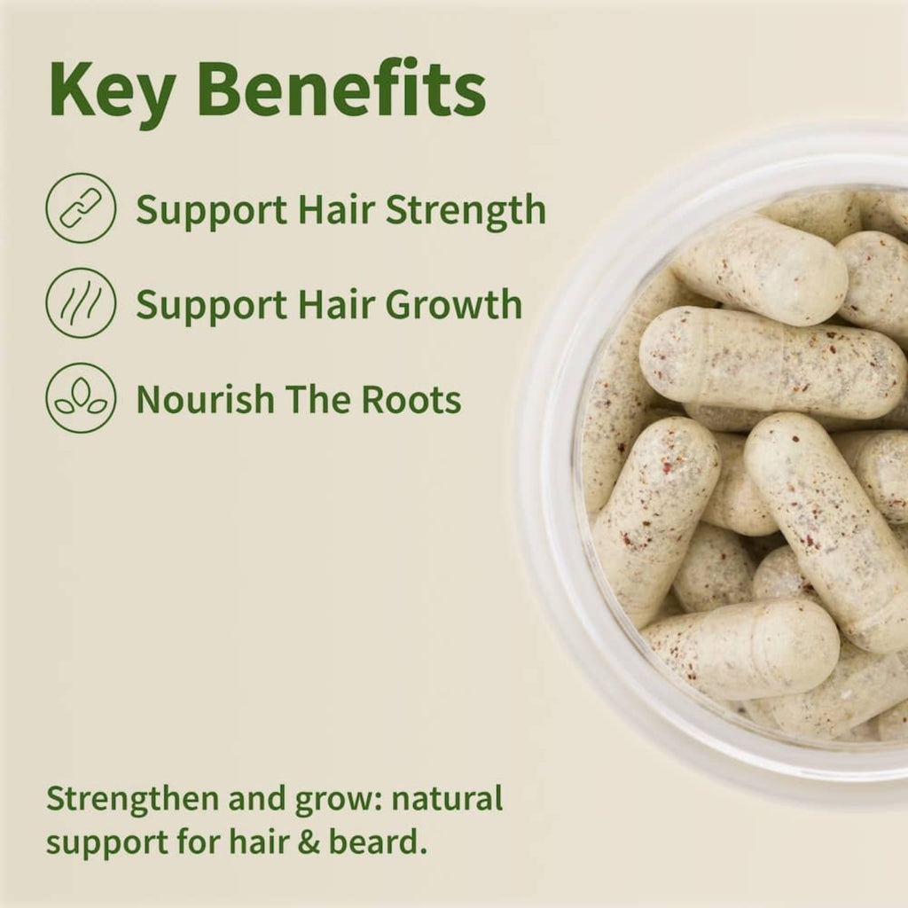 Snap Supplements Hairtonic para Hombre 60 Cápsulas