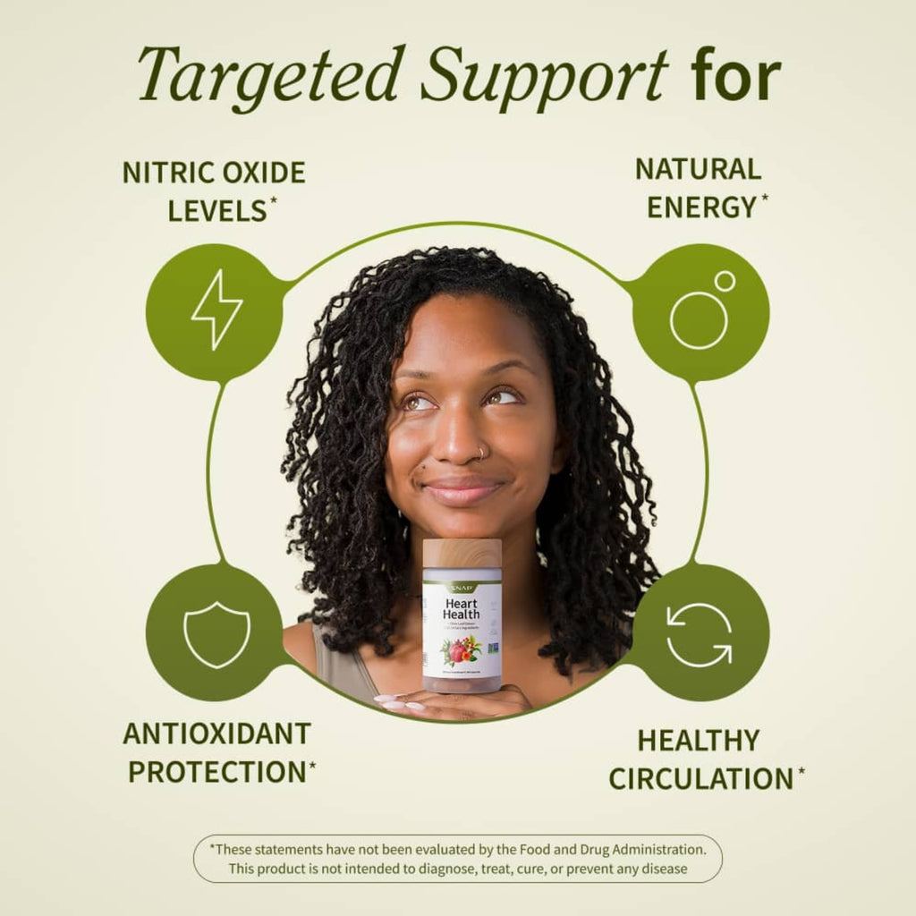 Snap Supplements Heart Health 90 Cápsulas