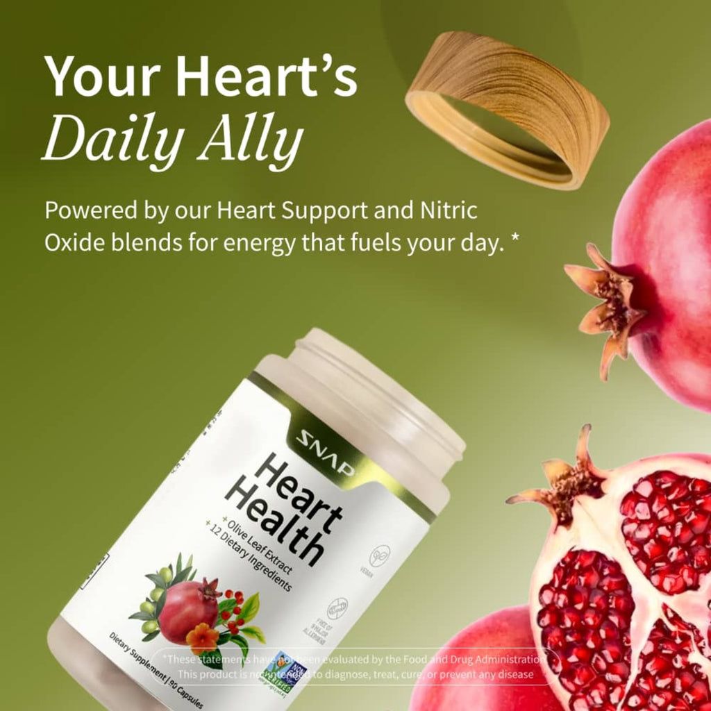 Snap Supplements Heart Health 90 Cápsulas