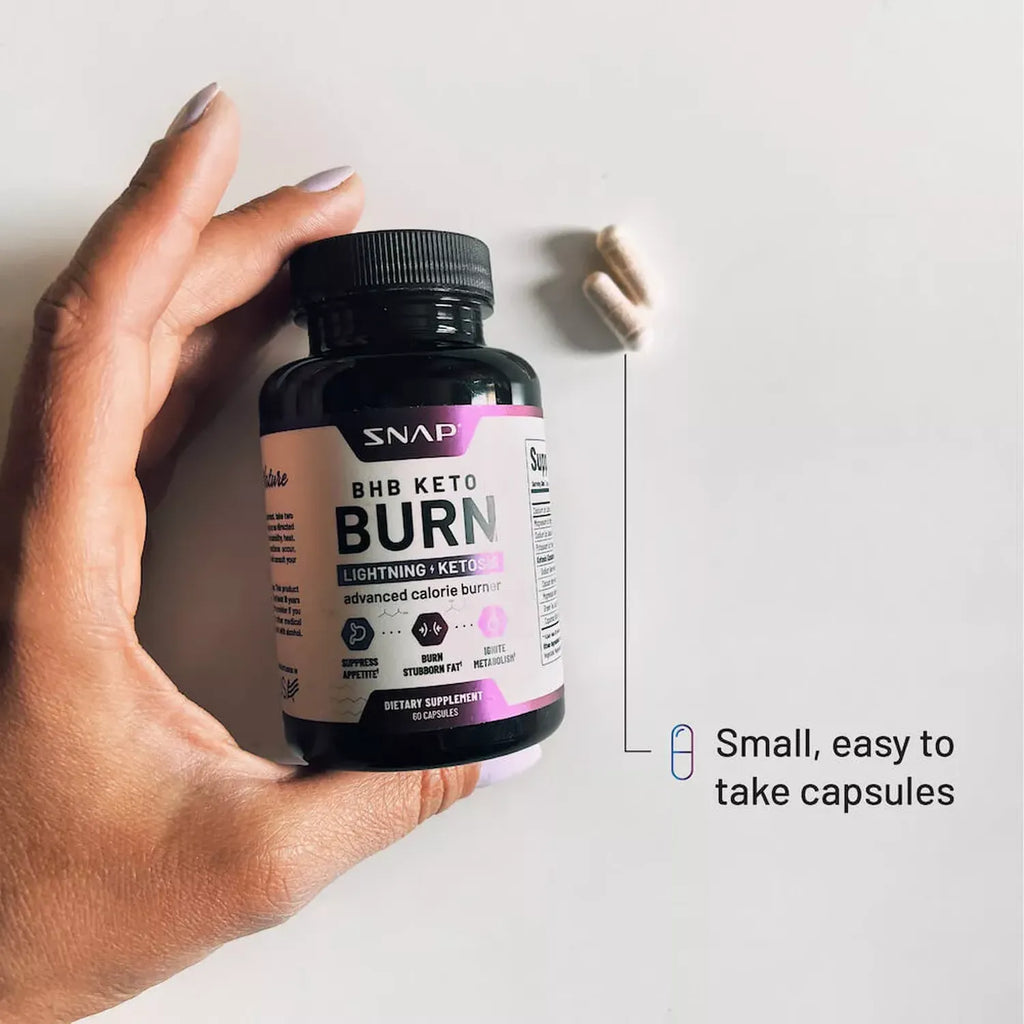 Snap Supplement Keto Burn 60 Cápsulas