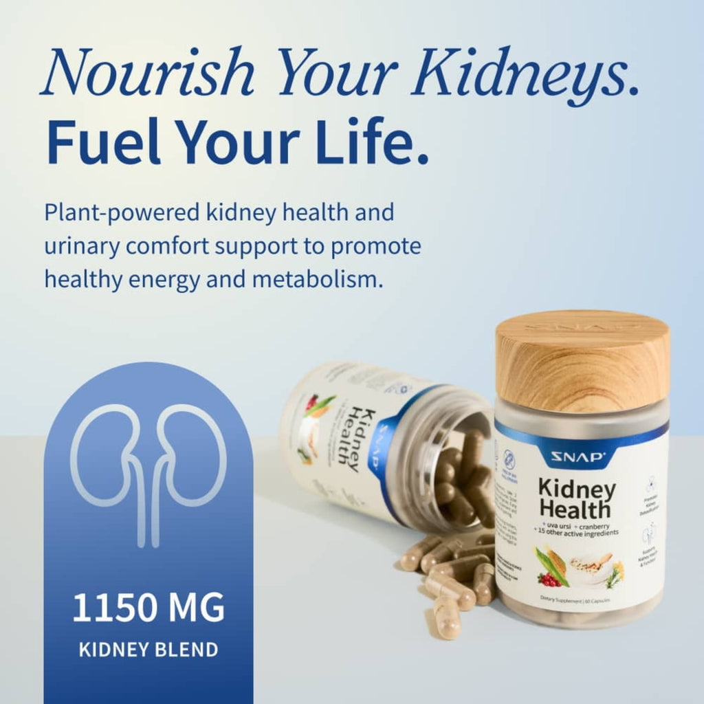 Snap Supplements Kidney Health 60 Cápsulas Vegetales