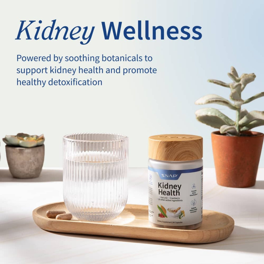 Snap Supplements Kidney Health 60 Cápsulas Vegetales