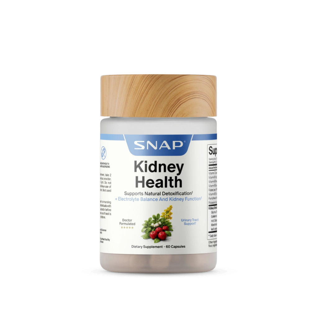Snap Supplements Kidney Health 60 Cápsulas Vegetales