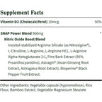 Snap Supplements L-arginina 60 Cápsulas
