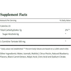Snap supplements Tartrato de L-carnitina, 60 gomitas sin azúcar