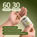 Snap Supplements Liver Health & Detox 60 Cápsulas Vegetales
