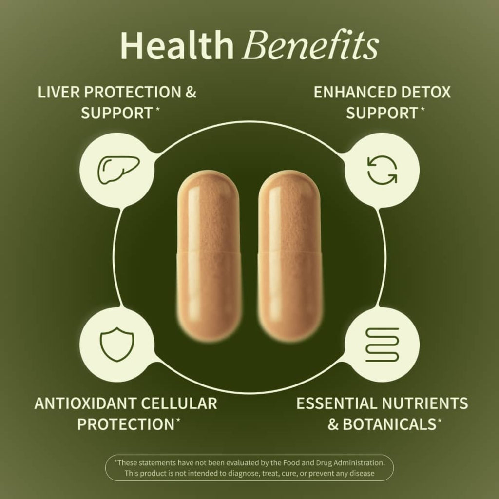 Snap Supplements Liver Health & Detox 60 Cápsulas Vegetales
