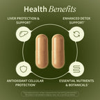 Snap Supplements Liver Health & Detox 60 Cápsulas Vegetales