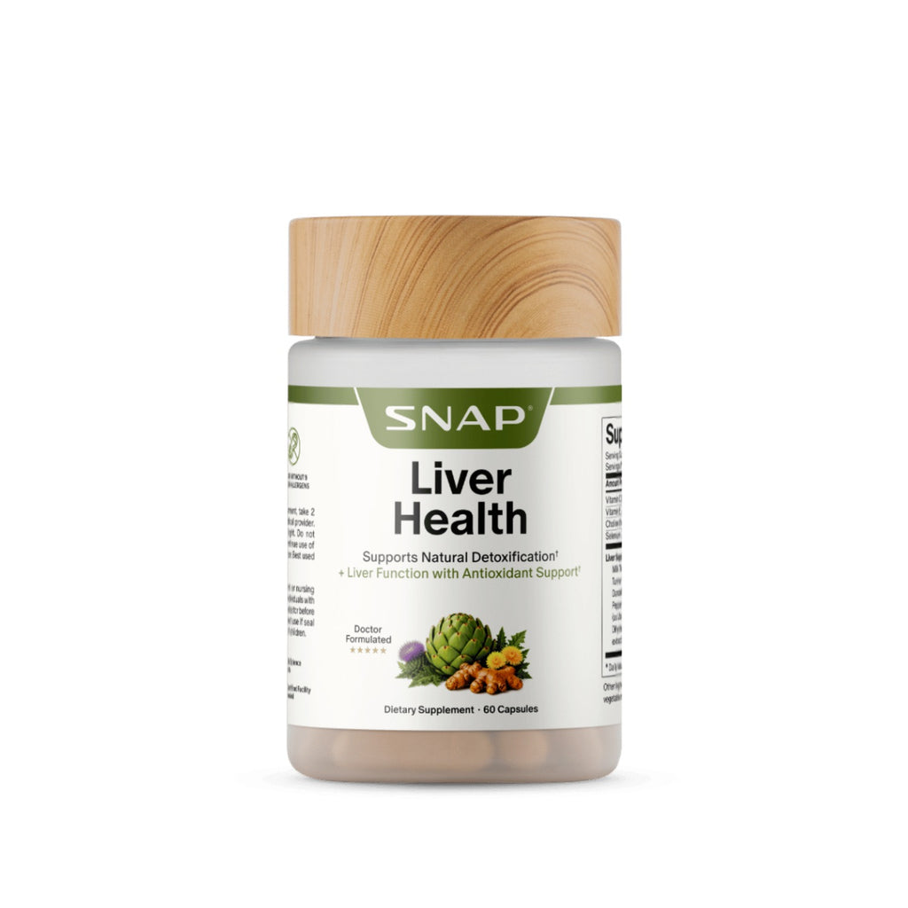 Snap Supplements Liver Health & Detox 60 Cápsulas Vegetales