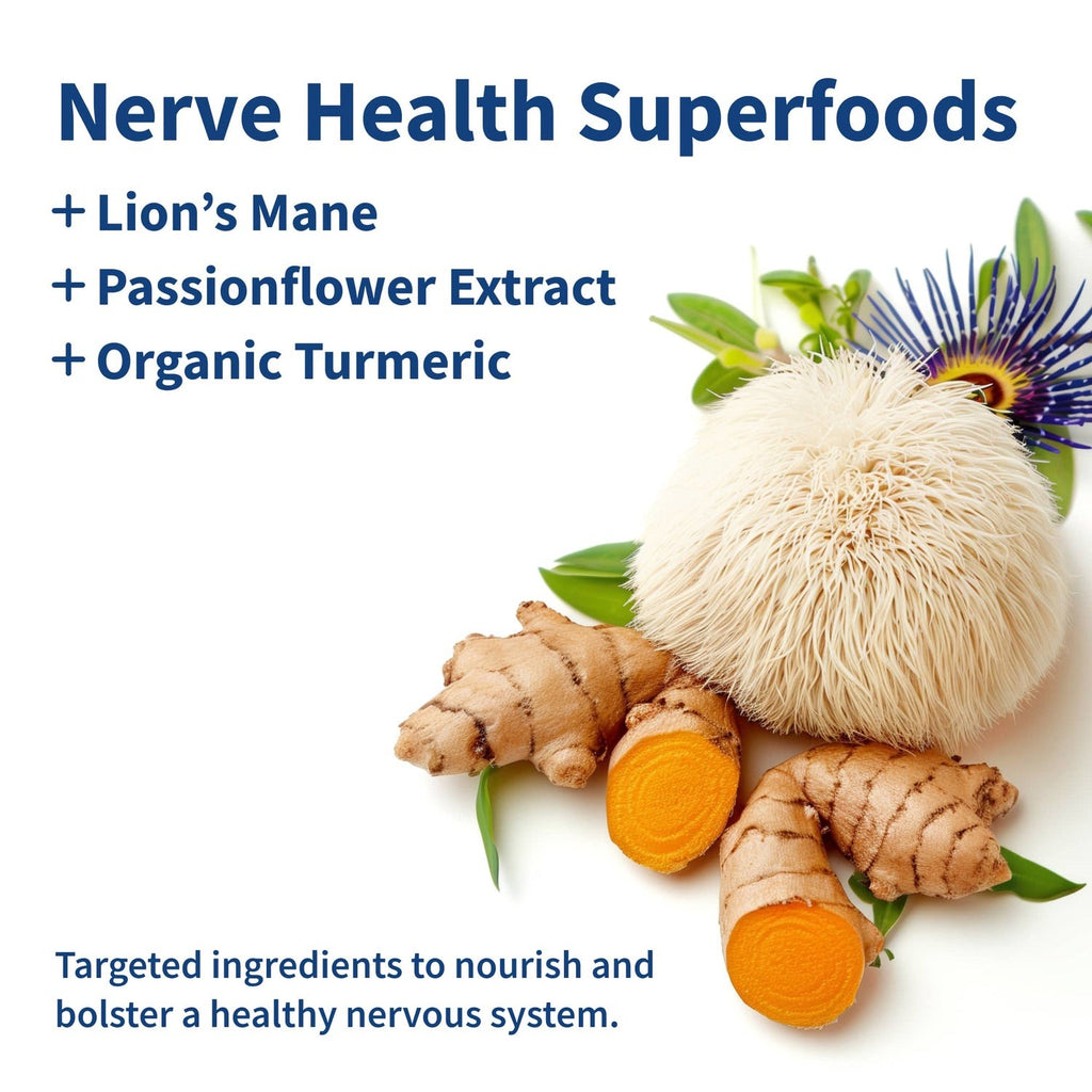 Snap Supplements Nerve Health 60 Cápsulas Vegetales