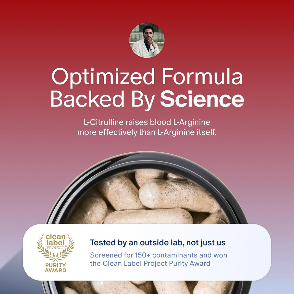 Snap Supplements Potenciador de Óxido Nítrico 60 Cápsulas