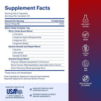 Snap Supplements Potenciador de Óxido Nítrico 60 Cápsulas