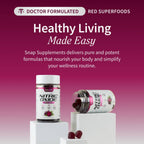 Snap Supplements Nitric Oxide Betabel sin Azúcar 60 Gomitas Cereza