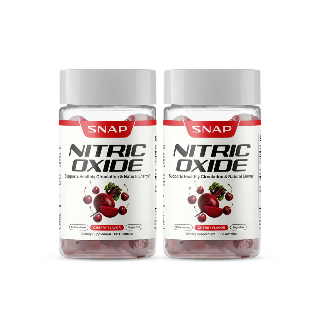 Snap Supplements Nitric Oxide Betabel sin Azúcar 60 Gomitas Cereza