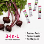 Snap Supplements Nitric Oxide Organic Beets 10 Sobres