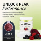 Snap supplements Polvo de remolacha pre-entrenamiento 8.8oz