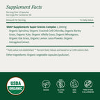 Snap Supplements Spirulina + Chlorella 120 Cápsulas Vegetales