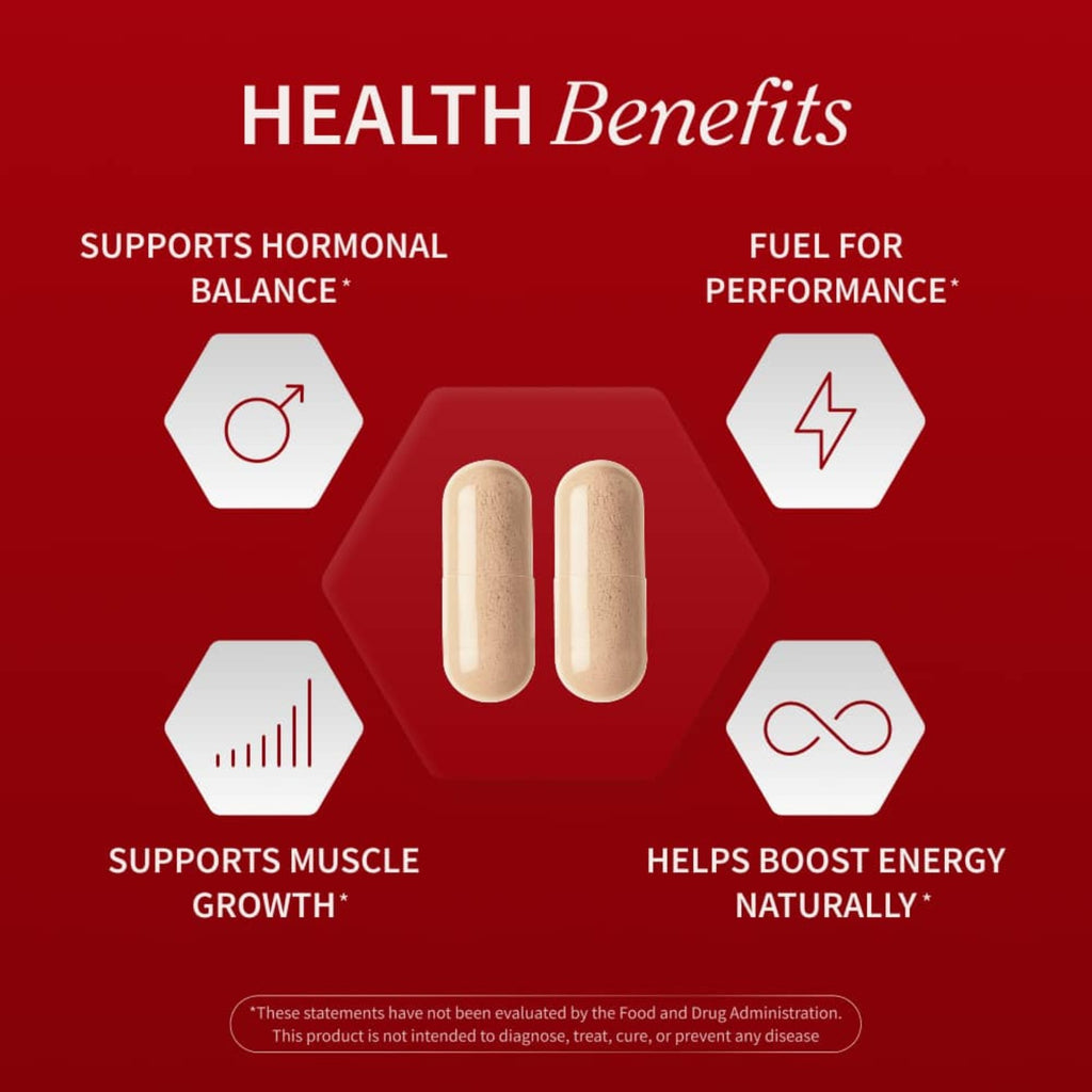 Snap Supplements Testo Booster 60 Cápsulas Vegetales