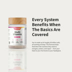 Snap Supplements Multivitamínico Diario para Mujer 60 Cápsulas Vegetales
