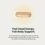 Snap Supplements Multivitamínico Diario para Hombre 60 Cápsulas Vegetales