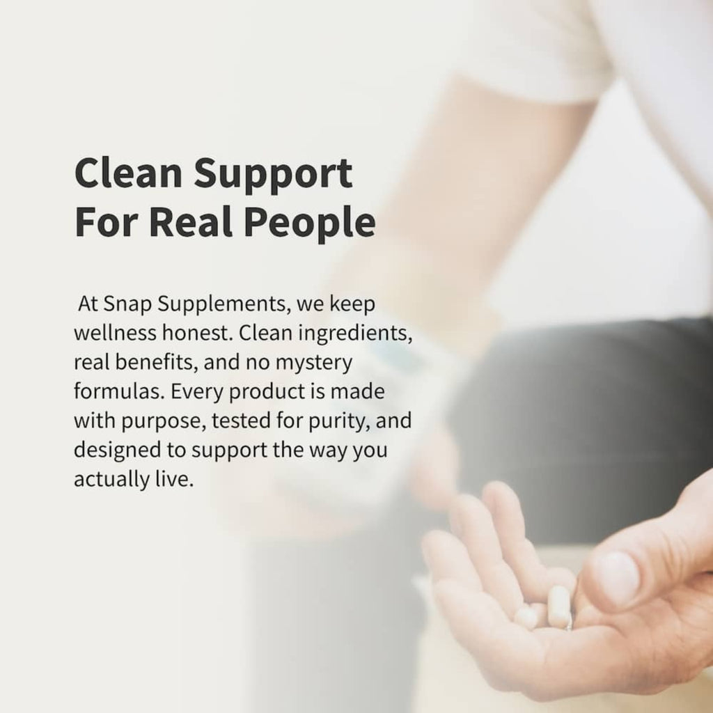 Snap Supplements Multivitamínico Diario para Hombre 60 Cápsulas Vegetales