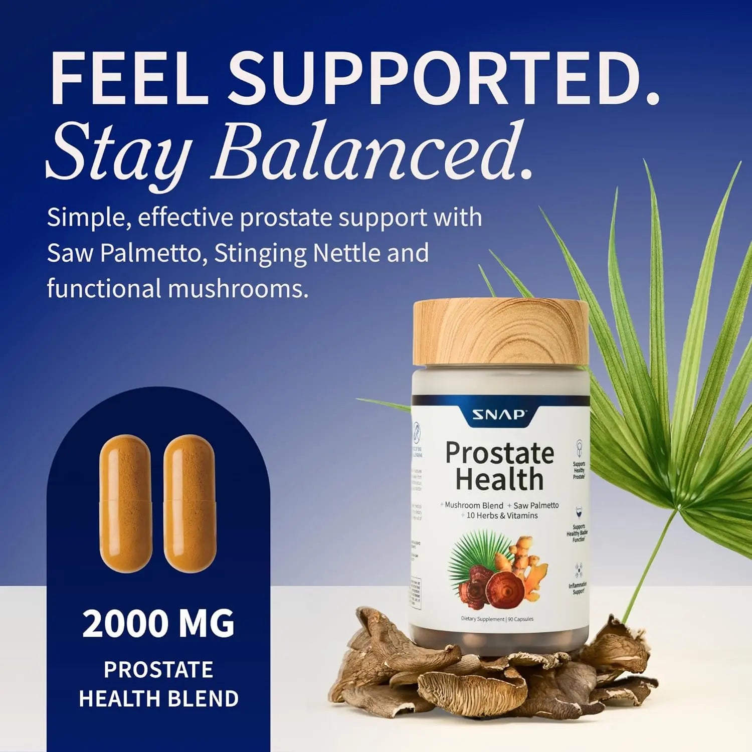 Snap supplements Prostate Health 90caps sfn