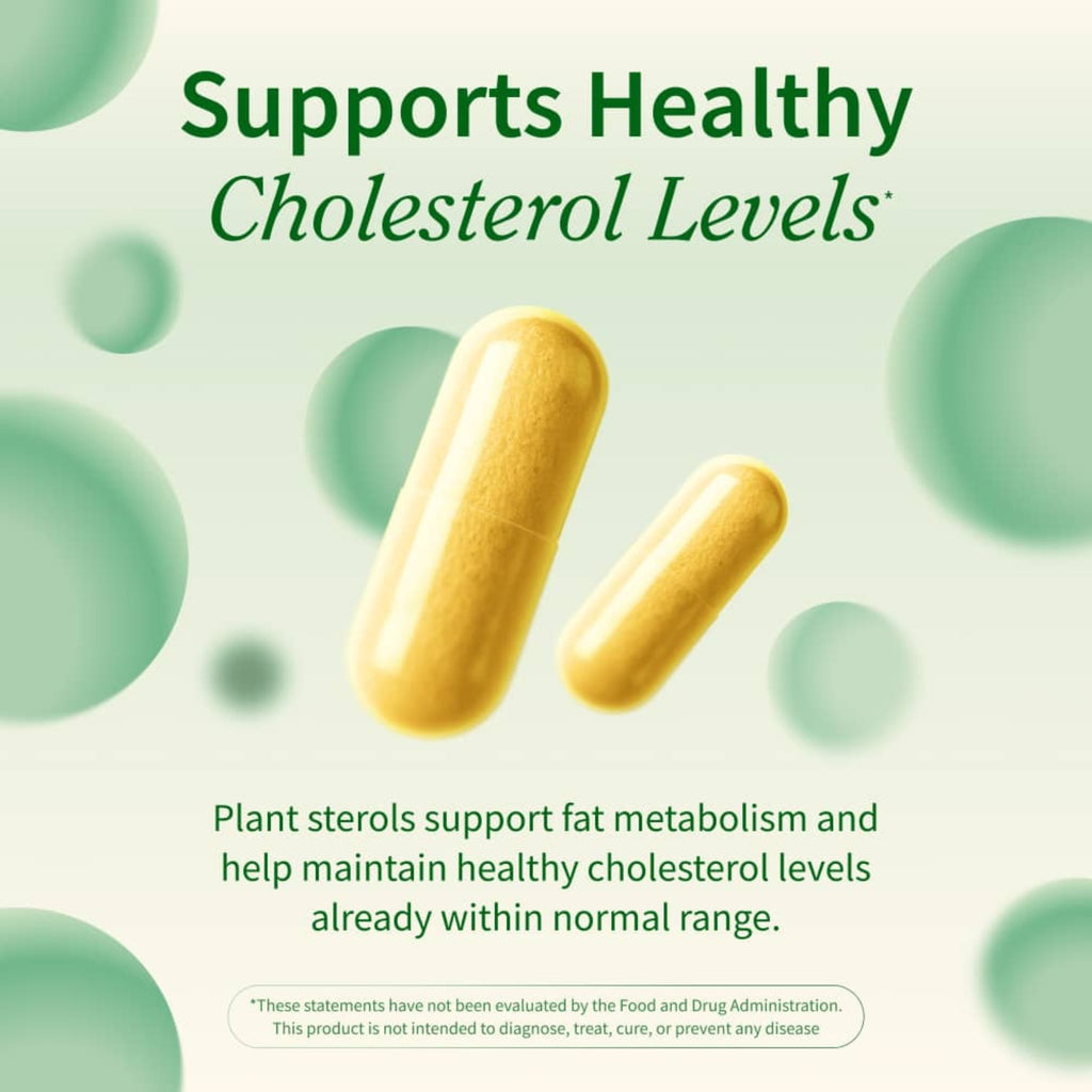 Snap Supplements Cholesterol Health 60 Cápsulas Vegetales