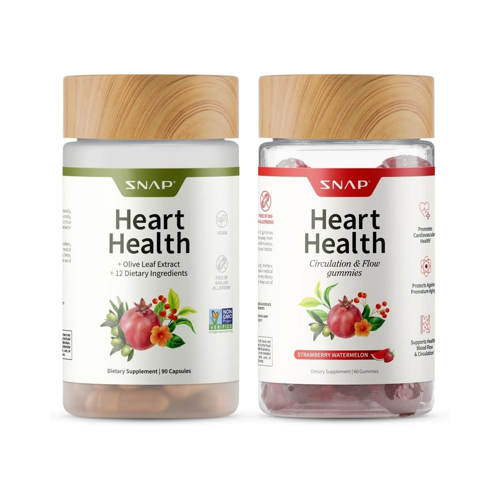 Snap Supplements Salud Cardiovascular Gomitas Sabor Sandía 60 Gomitas
