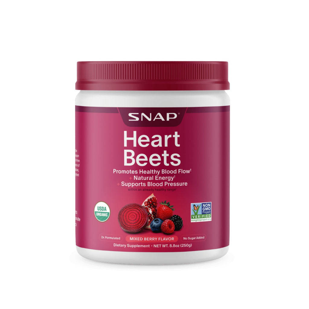 Snap Supplements Organic Heart Beets Polvo 250 g Bayas Mixtas