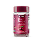 Snap Supplements Heart Beets sin Azúcar 60 Gomitas Cereza
