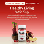 Snap Supplements Nitric Oxide Betabel sin Azúcar 60 Gomitas Durazno