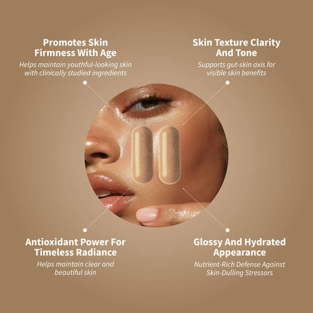 Snap Supplements Skin Glow 60 Cápsulas Vegetales