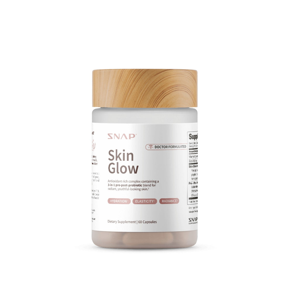 Snap Supplements Skin Glow 60 Cápsulas Vegetales