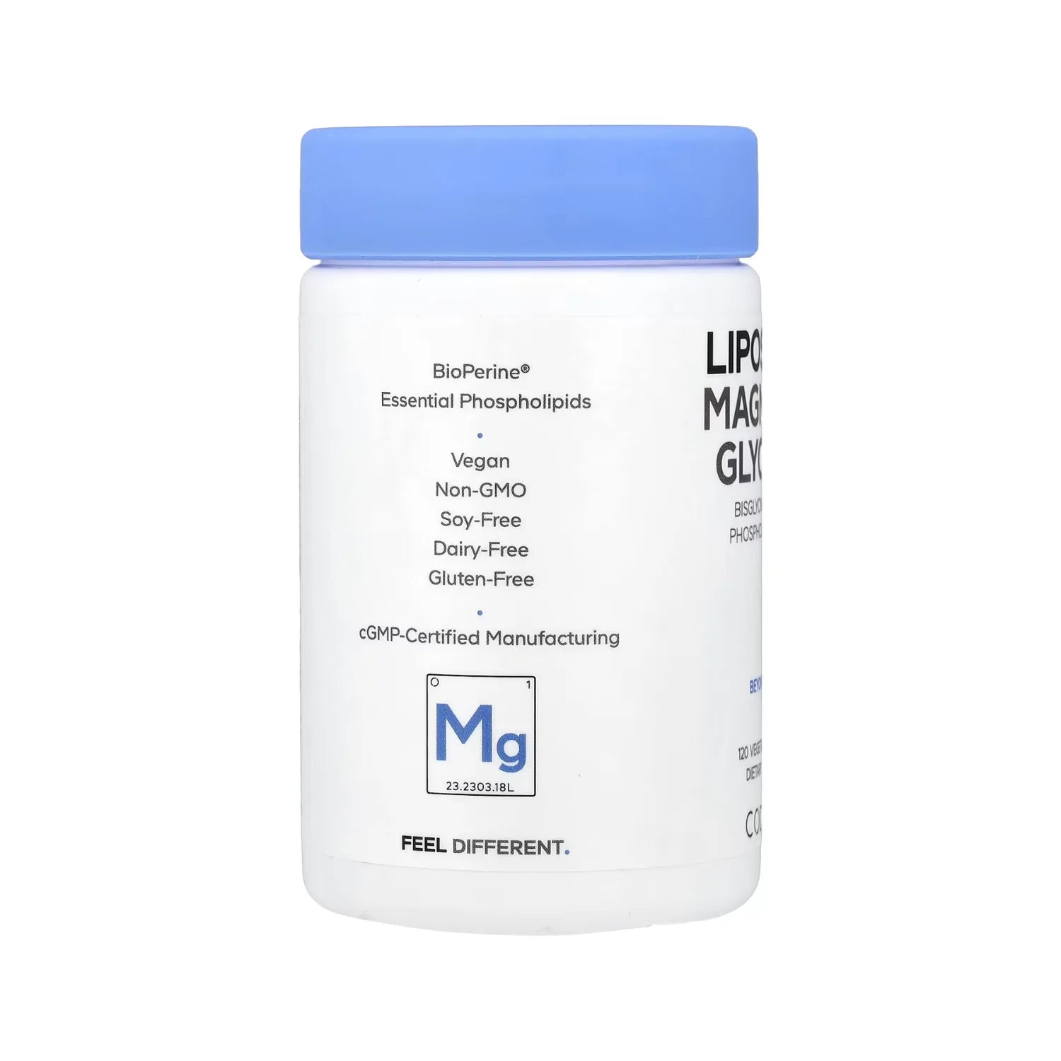 Codeage, Glicinato De Magnesio Liposomal, 120 Cápsulas Vegetales
