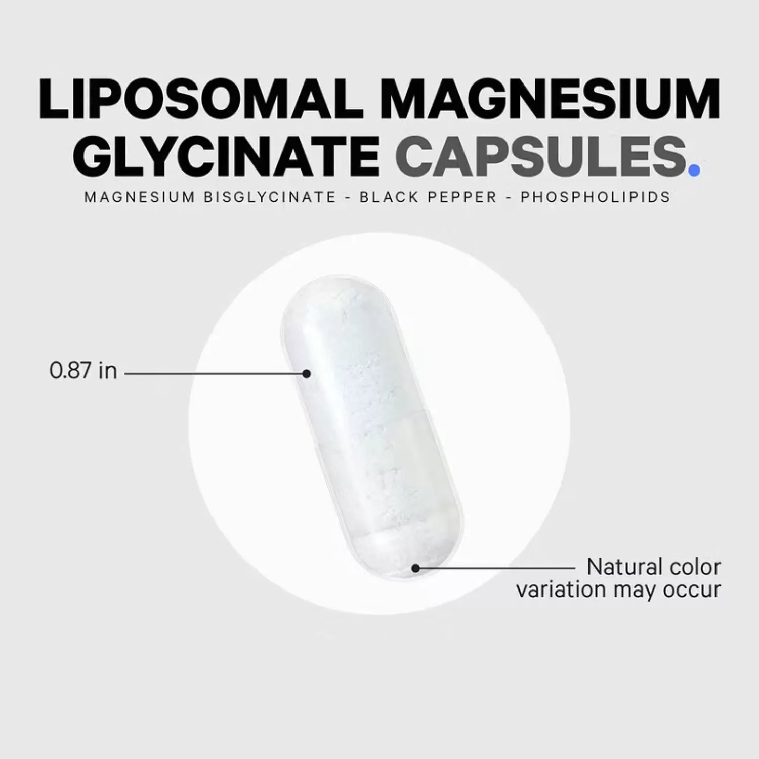 Codeage, Glicinato De Magnesio Liposomal, 120 Cápsulas Vegetales